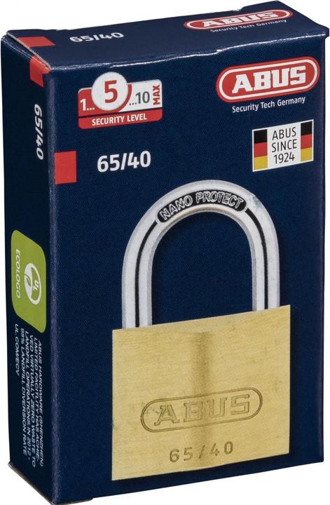 Actual product image Abus Padlock 65/40
