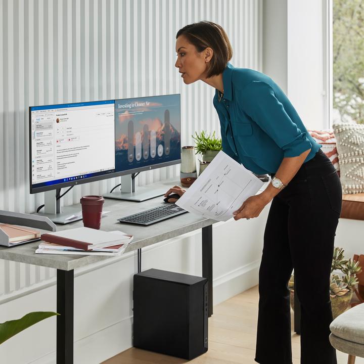Actual product image HP Desktop 400mt g9 i5-12500 512/16/dvd/w11p 6a837ea (Intel Core i5-12500, 16 GB, 512 GB, Intel UHD Graphics)