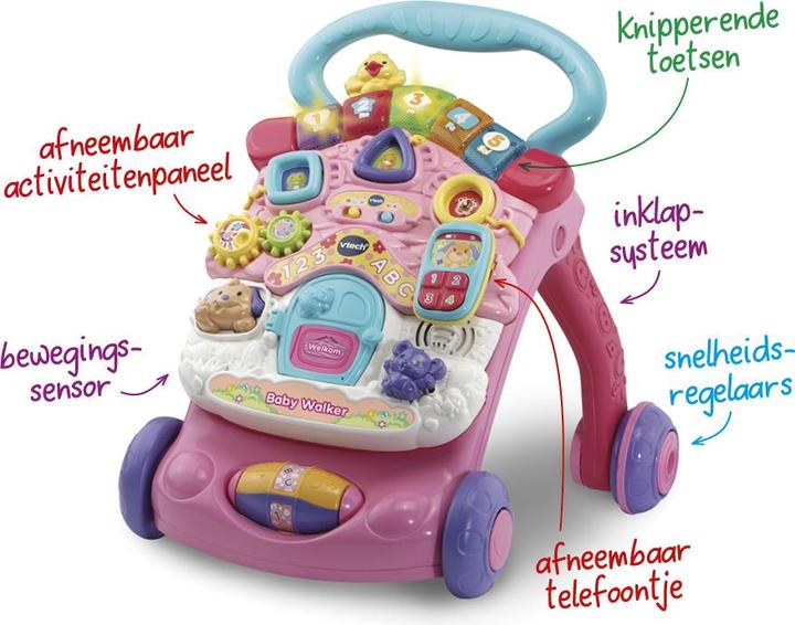 Actual product image VTech Baby Walker Roze