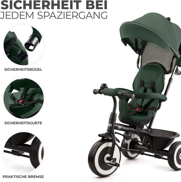 Productafbeelding KinderKraft driewieler ASTON MYSTIC GROEN