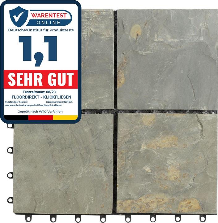 Actual product image Karat Natural stone (1 x, 30 x 30 cm)
