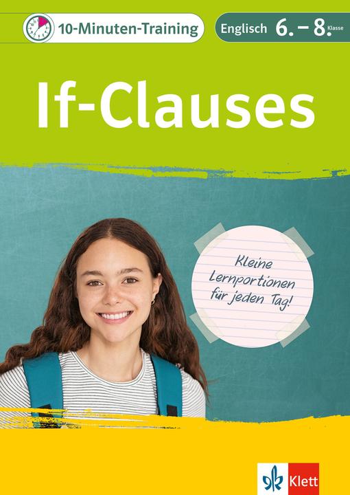 Image du produit 10-Minuten-Training Englisch Grammatik If-Clauses 6.-8. Klasse (Allemand, 2023)