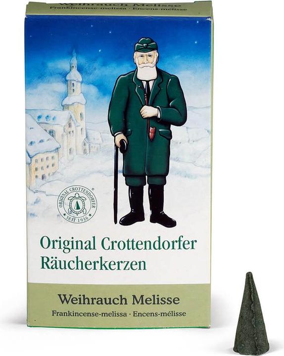 Produktbild Crottendorfer 1023 - Räucherkerzen Weihrauch Melisse M, 24 Stück