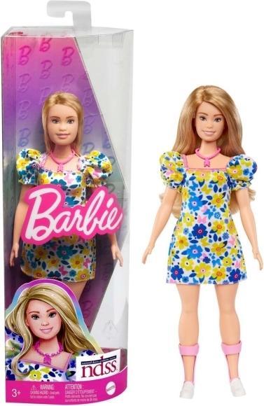 Immagine prodotto Barbie Bambola fashionista con sindrome di Down con un vestito a fiori