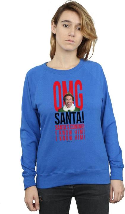 Produktbild Elf OMG Santa I Know Him Sweatshirt (S)