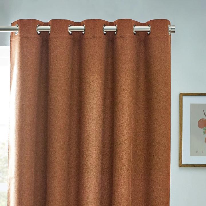Image du produit Furn - Rideaux à oeillets DAWN (137 x 167 cm)