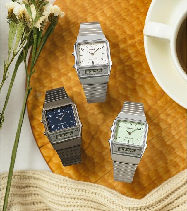 Actual product image Casio AQ-800E-7A2EF (Digital watch, Analogue wristwatch, 32 mm)
