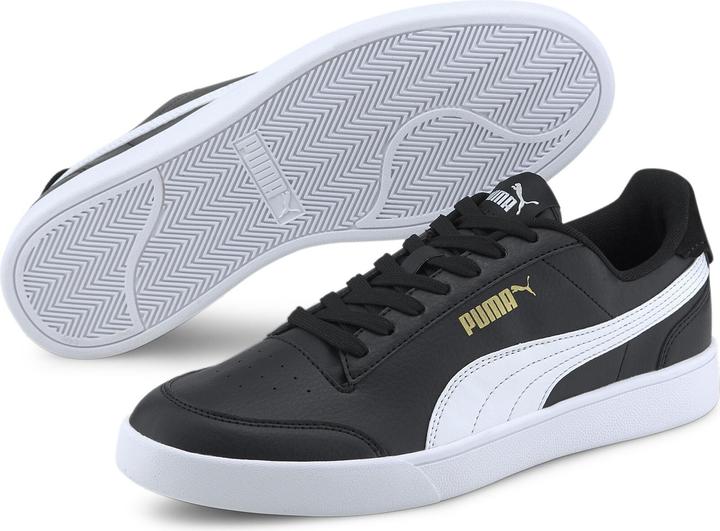 Gold, Black, White