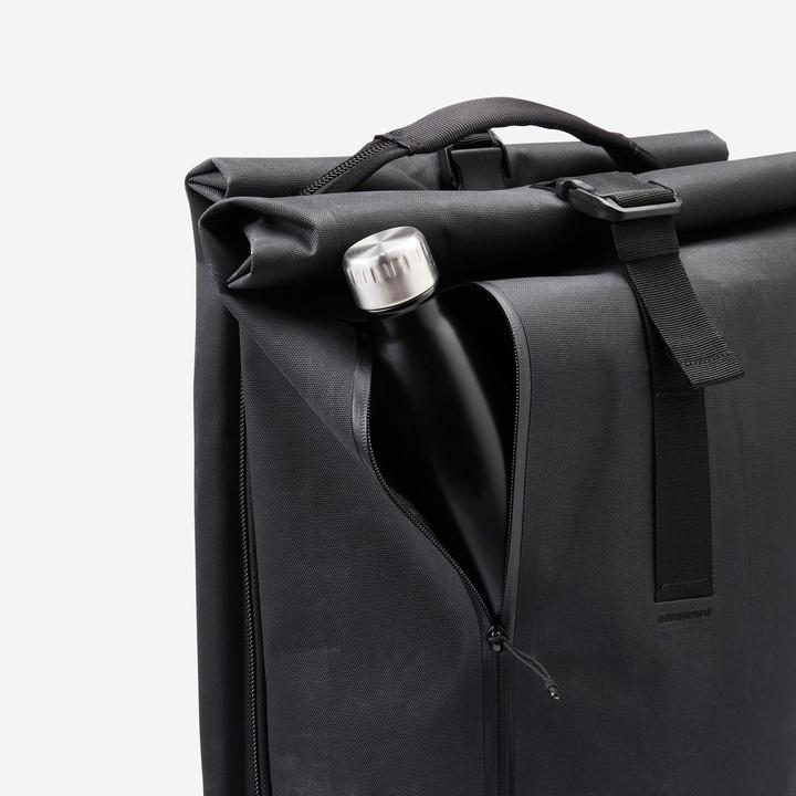 Produktbild Btwin Doppel-Fahrradtasche Gepäcktasche Rucksack für Gepäckträger XL 31 Liter (31 l, Gepäckträgertasche)