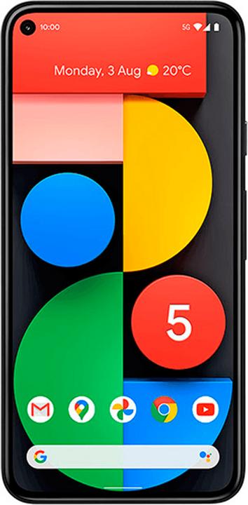 Produktbild Google Pixel 5 (128 GB, Sorta Sage, 6", Single SIM, 16 Mpx, 5G)