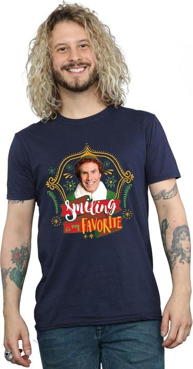Immagine prodotto Elf Buddy Smiling Maglietta Uomo (L)