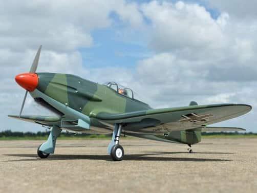 Produktbild Black Horse Heinkel HE 112B 1550 mm (Motorflugzeug)