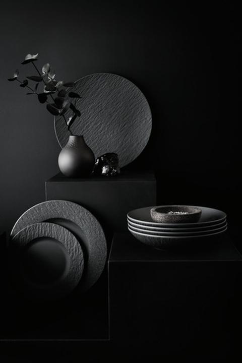Actual product image Villeroy & Boch Gourmetteller Manufacture Rock (1 x, 31.50 cm)