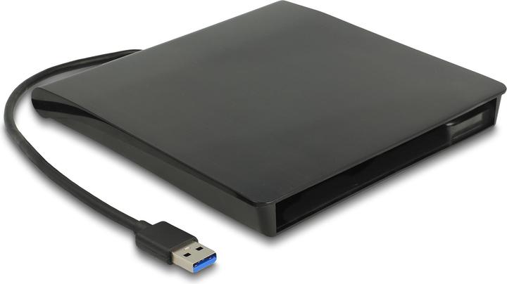 Produktbild Delock Externes Gehäuse für 5.25" Slim SATA Laufwerke 12,7 mm zu SuperSpeed USB 5 Gbps Typ-A Stecker (5.25")