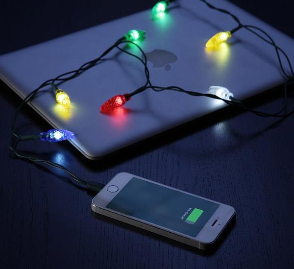 Actual product image picked. Xmas charger cable (1 m, USB 2.0)