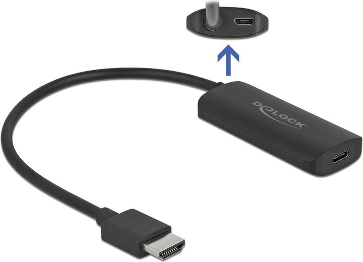 Actual product image Delock HDMI to (USB-C, 16 cm)