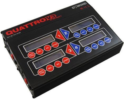 Actual product image Dymond Quattro V3 (4x 80 Watt) charger