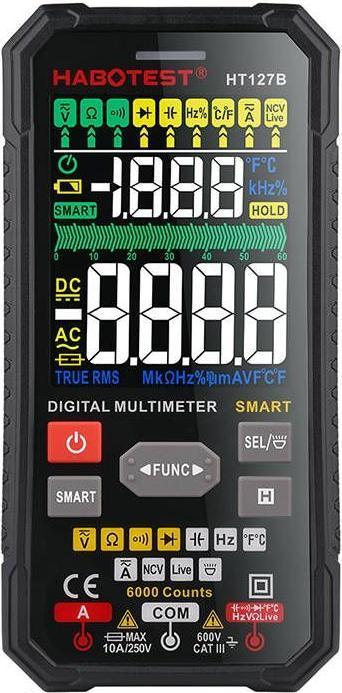 Produktbild Habotest HT127B Digital Universal Multimeter (CAT III 600V)