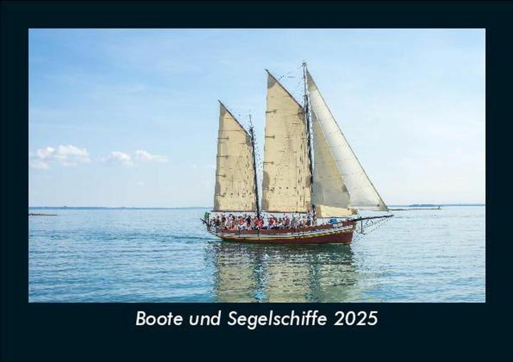 Produktbild Boote und Segelschiffe 2025 Fotokalender DIN A5 (A5)