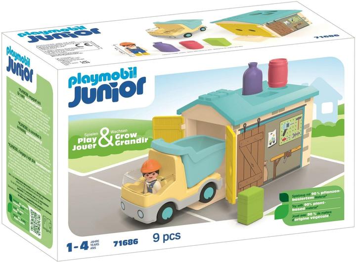 Actual product image Playmobil Lorry with sorting garage (71686, Playmobil Junior)