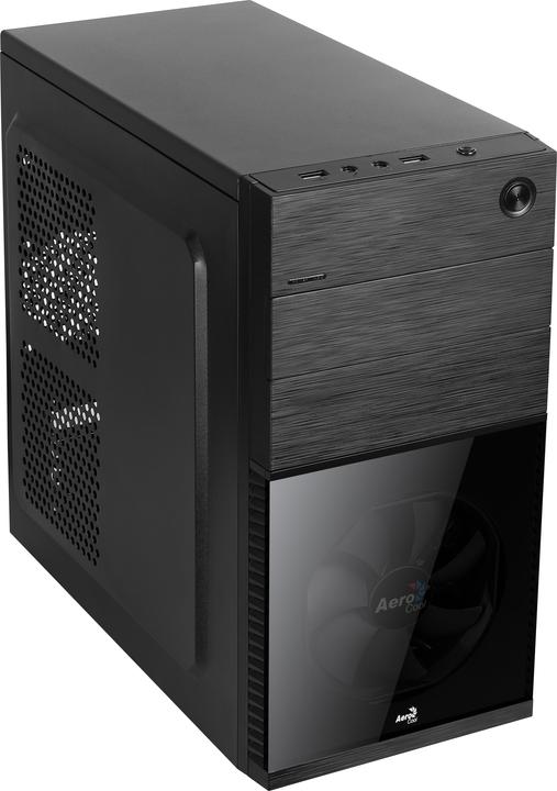 Image du produit AeroCool Boitier Mini Tour Micro ATX compatible CS-105 avec fenêtre (Noir) (mATX, Mini-ITX)