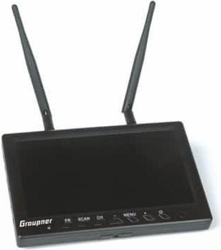 Produktbild Graupner FPV Monitor 7 Zoll 5,8 GHz Diversity