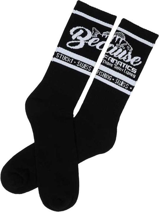 Produktbild Stucki Fishing Because Fanatics Socken schwarz (43 - 46)