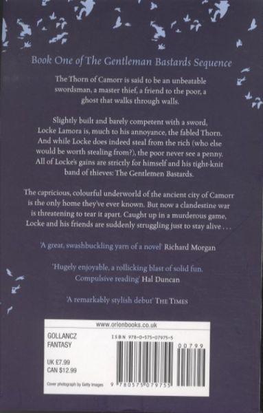 Actual product image The Lies of Locke Lamora (English, Lynch Scott, 2007)