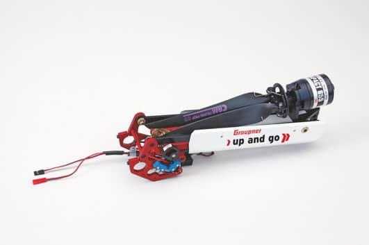 Actual product image Graupner up and go II folding engine large