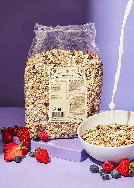 Produktbild KoRo Müsli mit Beeren und Dinkelflakes (1000 g)