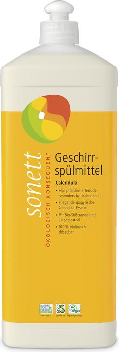 Actual product image Sonett Dishwashing Liquid Calendula Refill Bottle (Liquid)