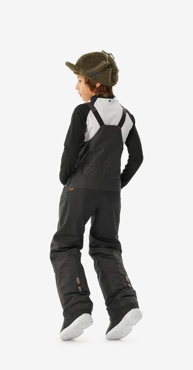 Produktbild Wedze Snowboardhose Latzhose Kinder Piste - 500 grau (116)