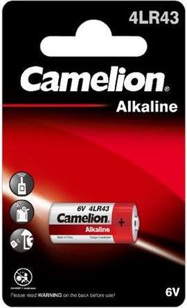 Camelion Batterie Plus Alkaline 6V 4LR43 (1 St.) (1 Stk., LR43, 115 mAh)
