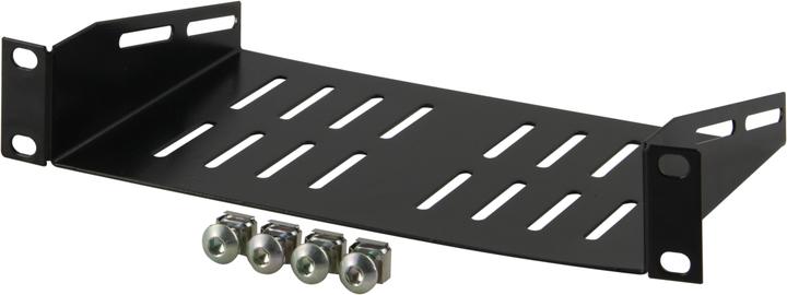 Immagine prodotto Deltaco 10-33HYL, Scaffale rack, nero, SPCC, 1U, 25,4 cm (10"), 250 mm