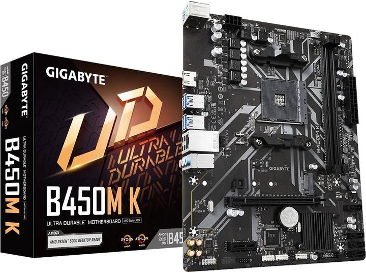 Image du produit Gigabyte GBT AMD AM4 B450M K (AM4, AMD B450, mATX)
