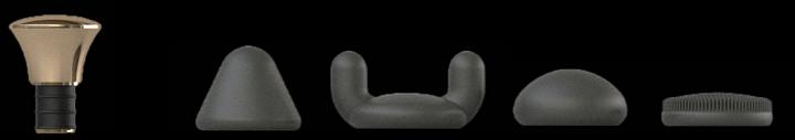 Actual product image Eleeels P1-GD Piculet Massage Gun