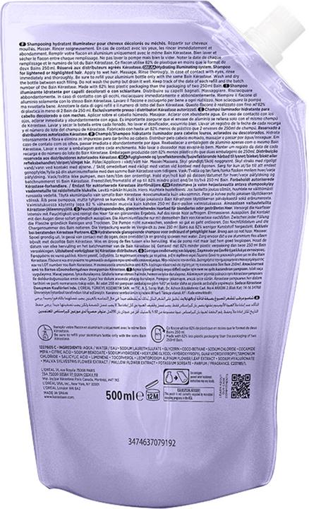 Actual product image Kérastase Bain Lumière Nachfüllpack (500 ml, Liquid shampoo)