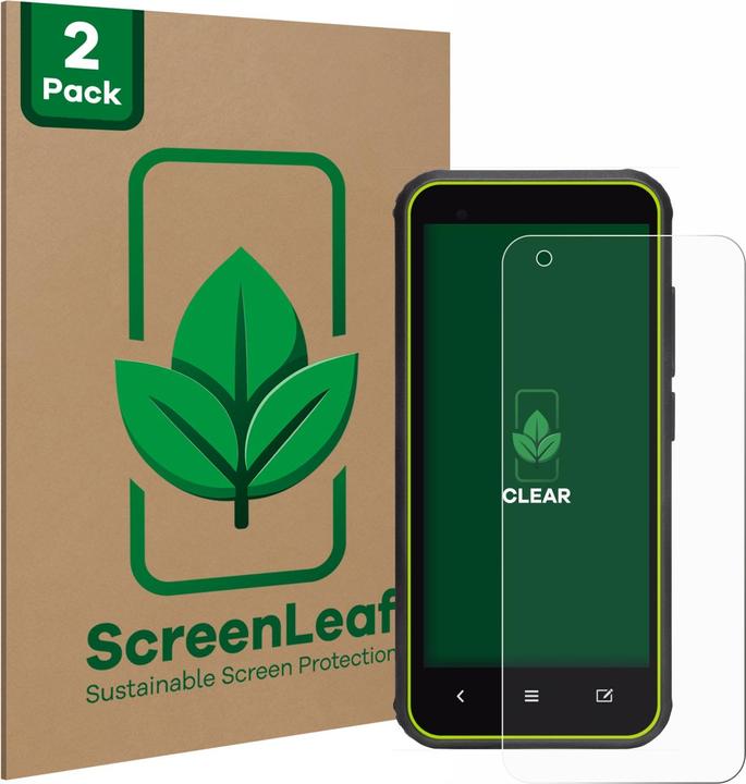 Produktbild ScreenLeaf Schutzfolie nachhaltiger Displayschutz Displayschutzfolie Folie Klar Transparent