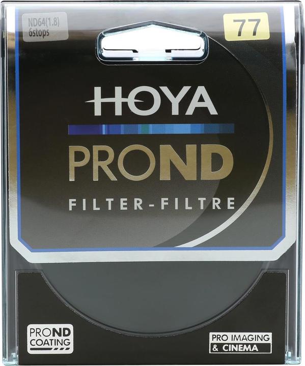 Actual product image Hoya Pro ND64 Filter (72 mm, Neutral density filter, 72 mm)