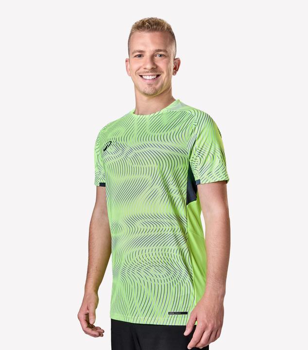 Immagine prodotto Kipsta Damen/Herren Fussball Trikot kurzarm - VIRALTO Wave gelb/grau (M)