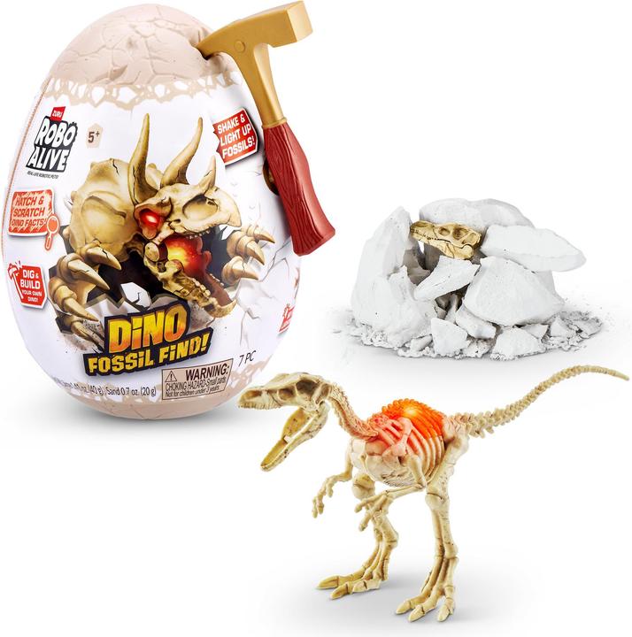 Image du produit Zuru ROBO ALIVE Dino Fossil Find Mini Surprise Egg ass.