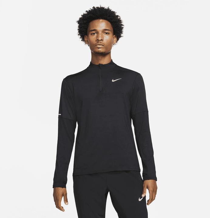 Produktbild Nike Dri-Fit Element Men"S 1/2 Black/Reflective Silv XL (XL)