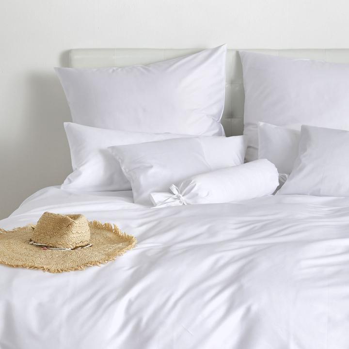 Image du produit Traumschlaf uni (Set de linge de lit, 155 x 200 cm, 40 x 80 cm)