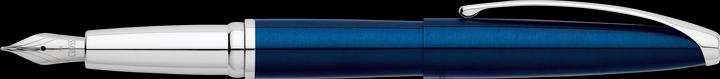 Produktbild Cross ATX Füllhalter F Blau Lack Stahlfeder (Blau Lack, 1 x)