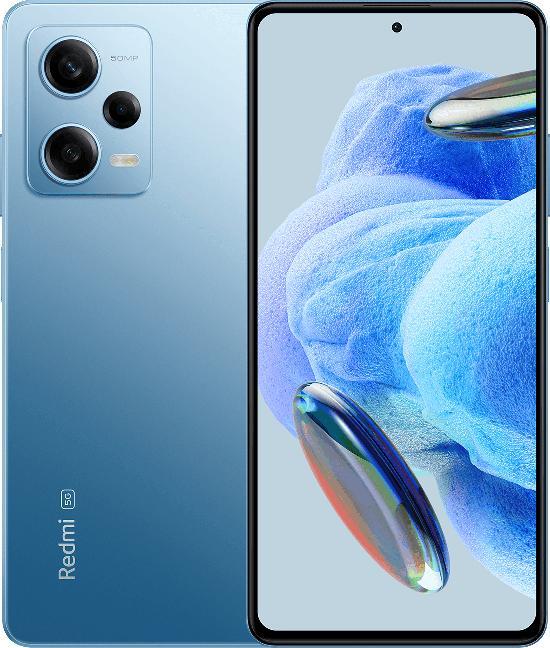 Productafbeelding Xiaomi Redmi Note 12 Pro 5G (8GB) (128 GB, Hemelsblauw, 6.67", Dubbele SIM, 50 Mpx, 5G)