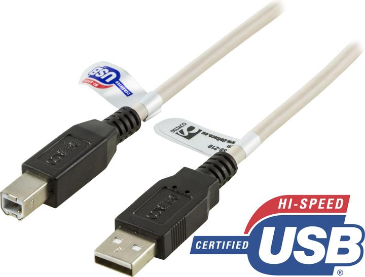Produktbild MicroConnect USB-Kabel (1 m, USB 2.0)
