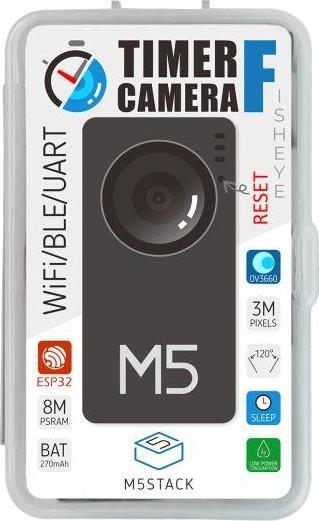 Immagine prodotto M5Stack Timer Camera Fisheye ESP32 OV3660