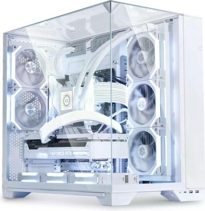 Actual product image Lian-Li O11 Vision (mATX, Mini-ITX, ATX, E-ATX)