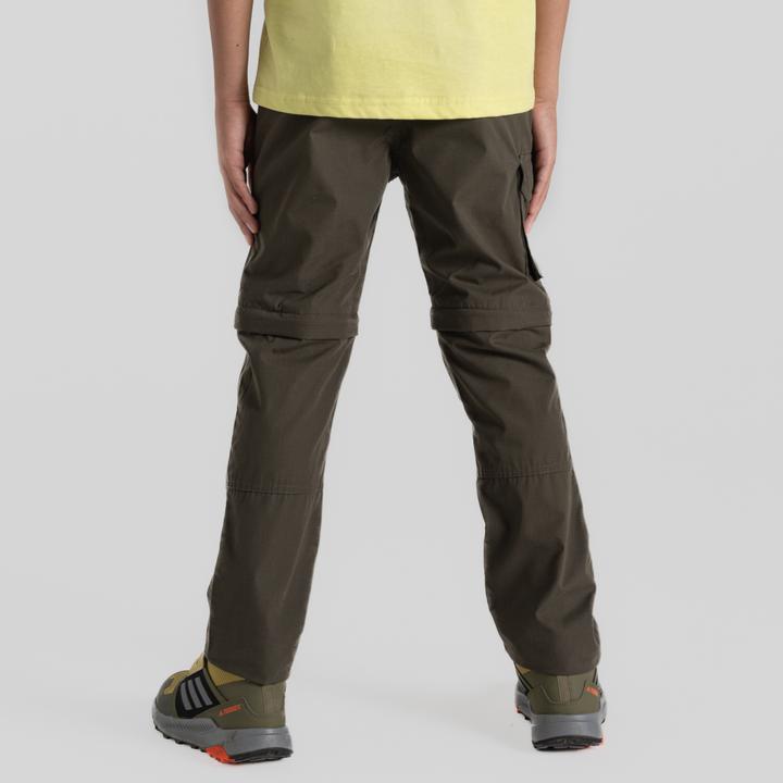 Actual product image Craghoppers Kid's Kiwi Cargo II Convertible Trousers (140)