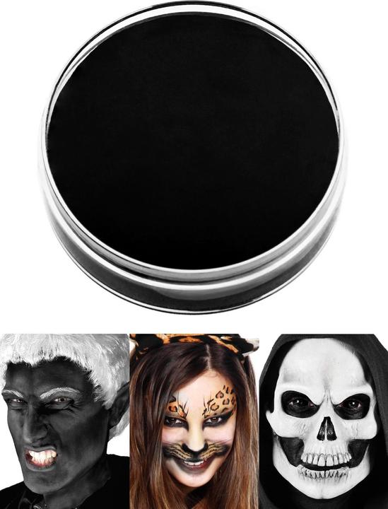 Actual product image Maskworld Make-up Schminke Schwarz - für Fasching Halloween